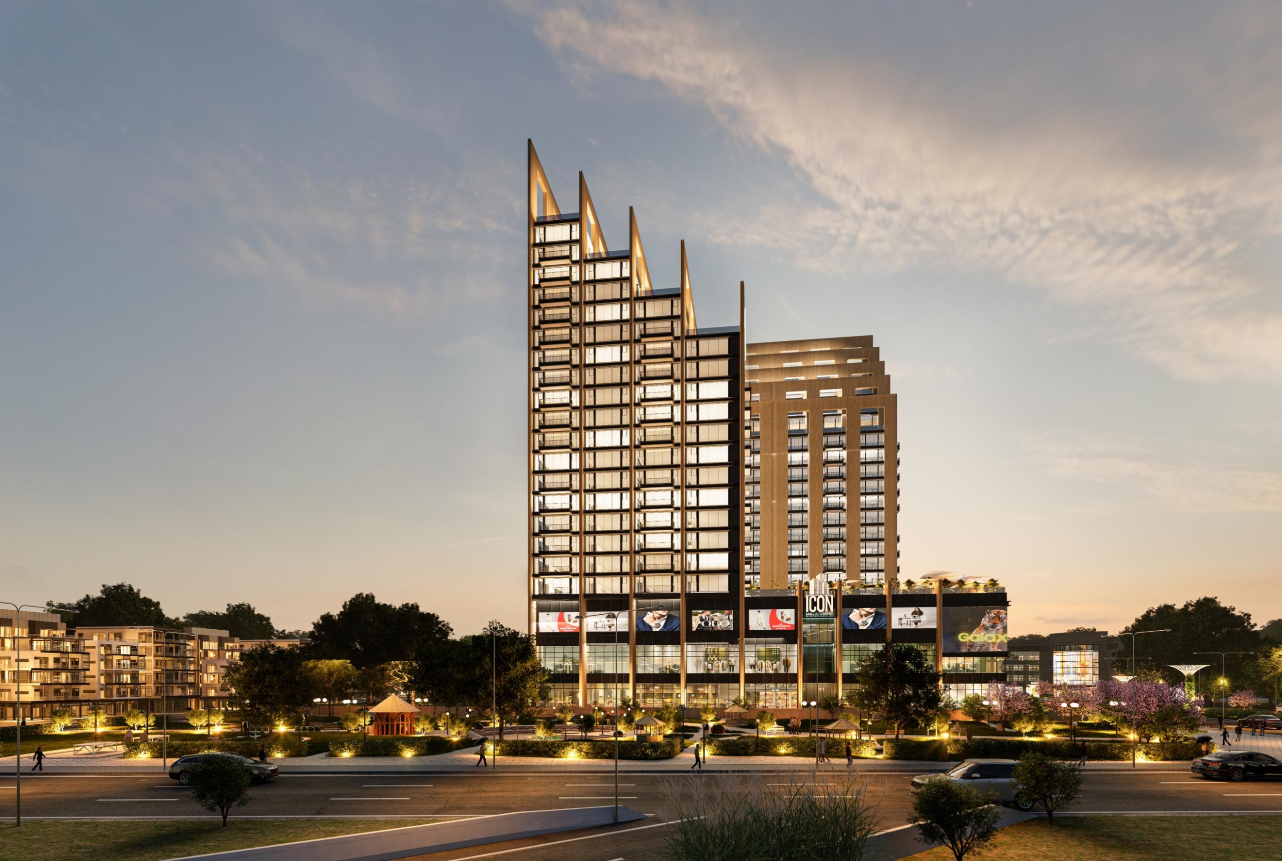 ICON Mall & Towers | Luxury Apartments & Commercial Shops in Bahria Town Lahore