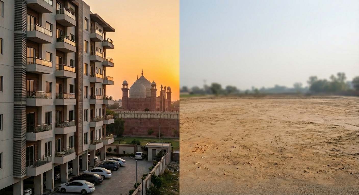Apartment vs Plot: What’s Better for You in Lahore?