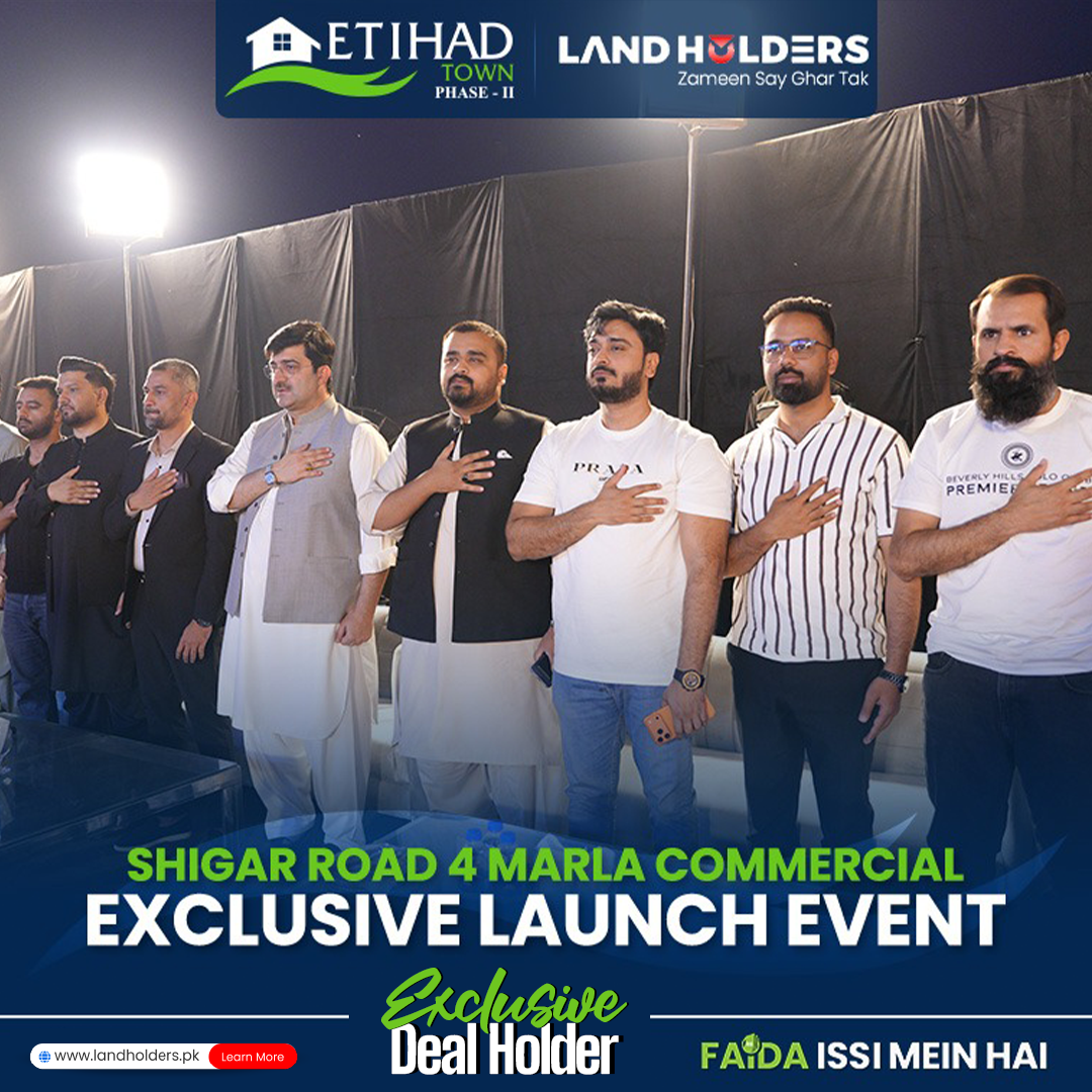 Etihad Town Phase 2 event Lahore investors